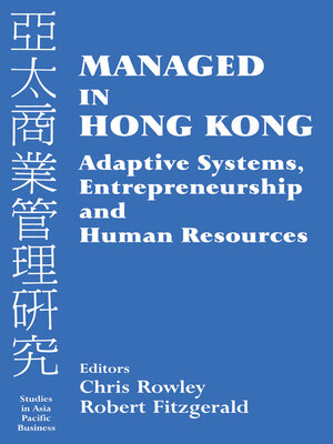 cover image of Managed in Hong Kong